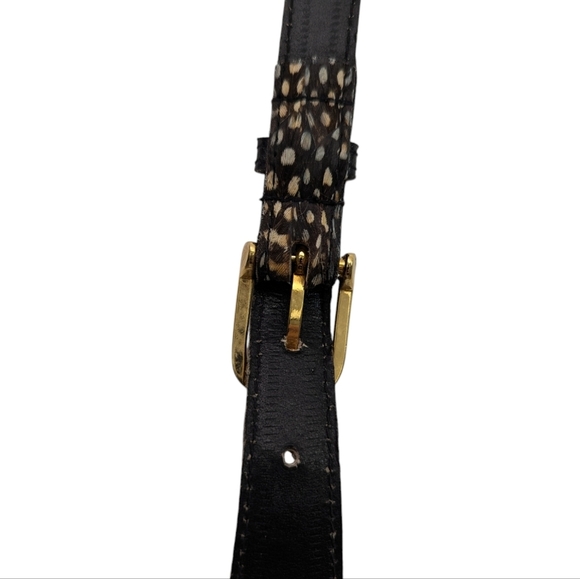 Vintage Peacock Feather Statement Belt Art 707 Boho S/M main image 10